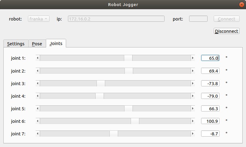 Image - Connecting the jogger to the robot