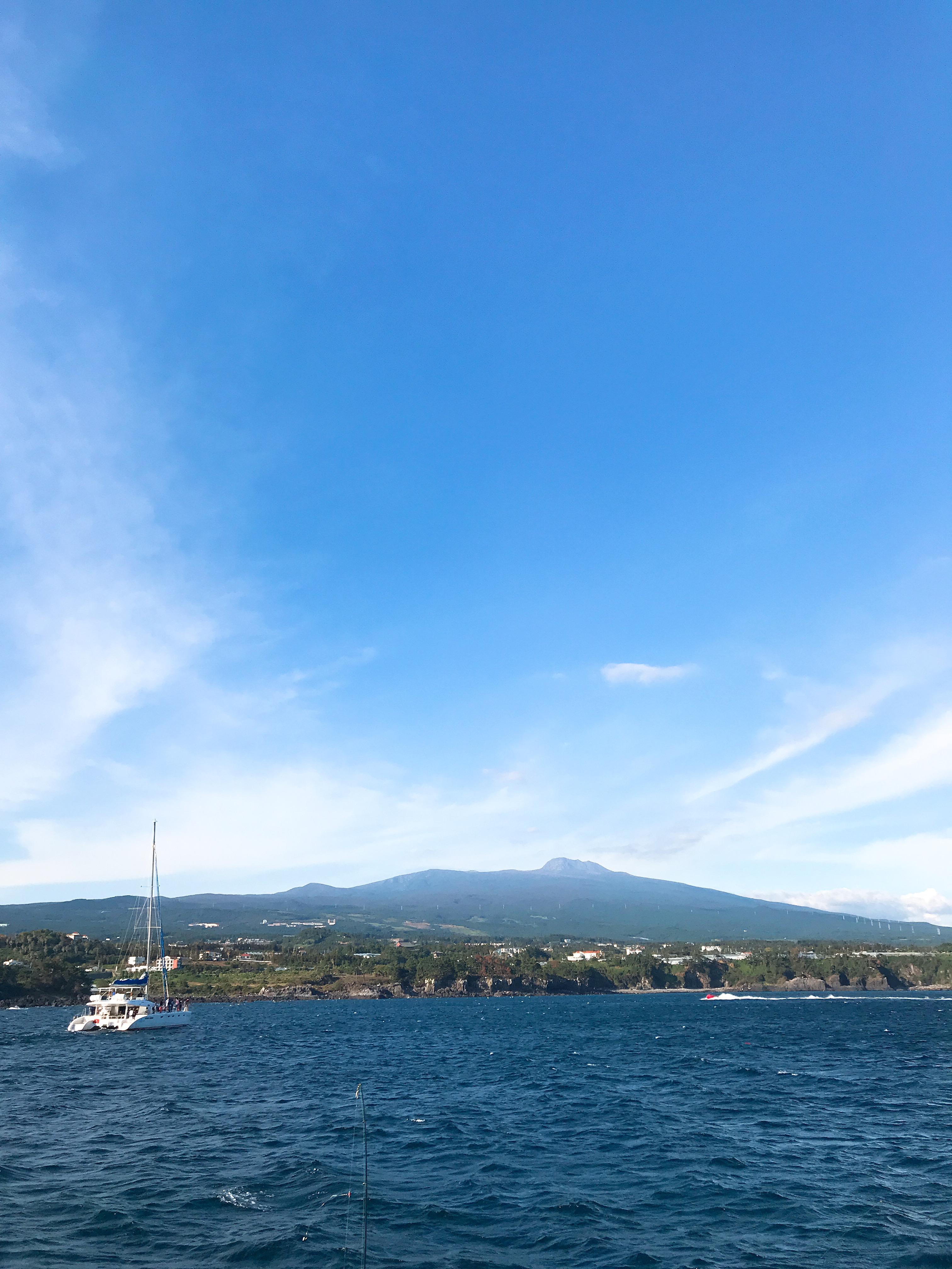 Grande Bleu Jeju sunset sailing