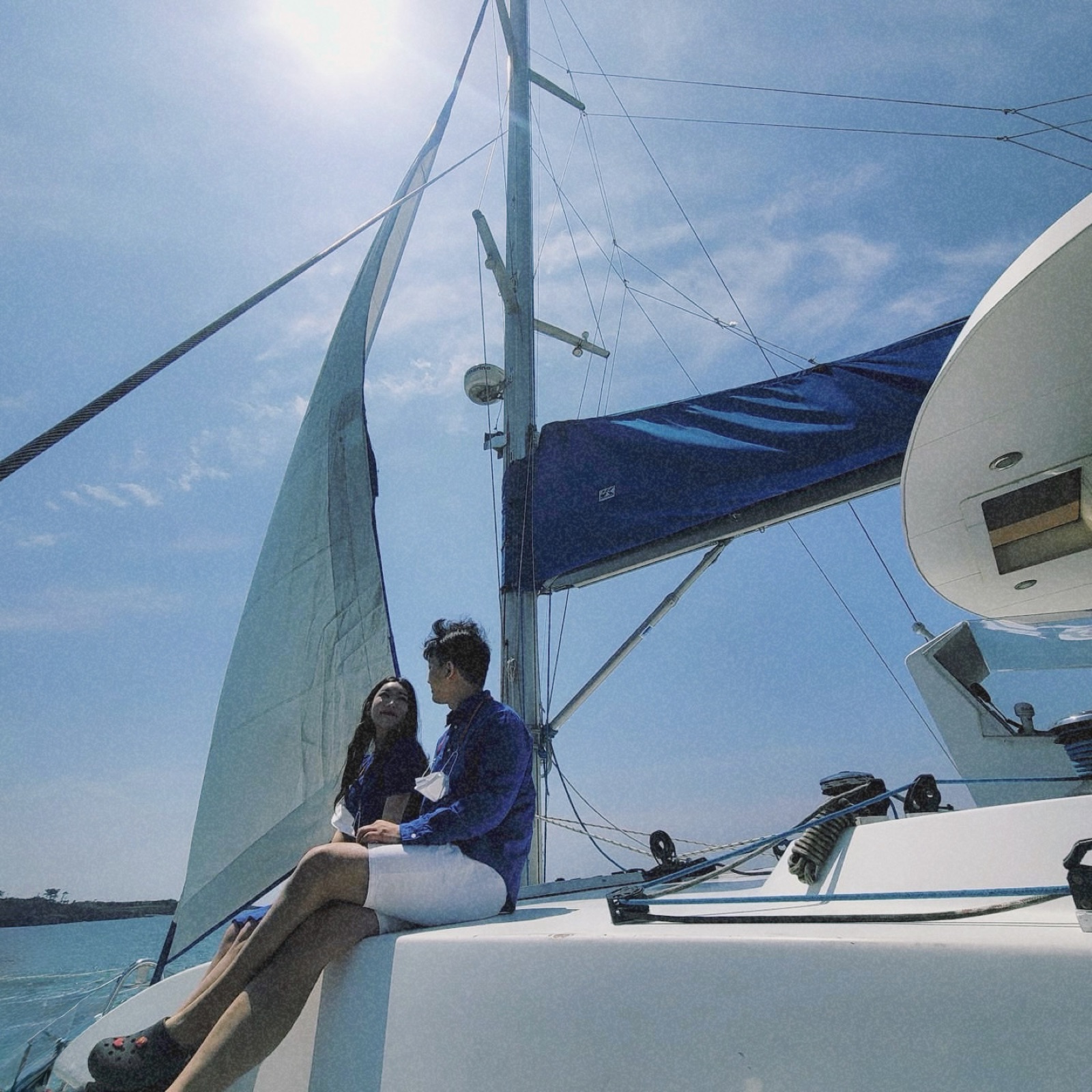 Guest on Jeju yacht sail