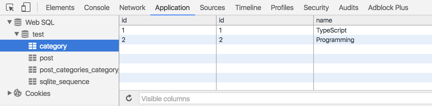 typeorm-browser-websql-database