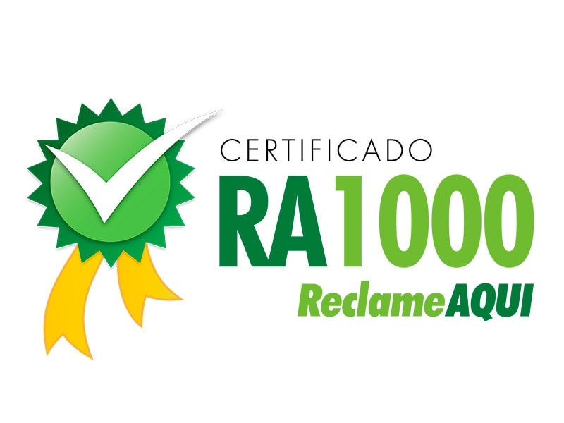 Selo RA1000 Reclame AQUI
