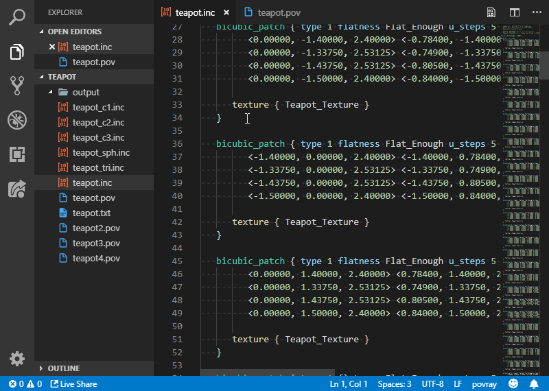 Pov Ray Visual Studio Marketplace