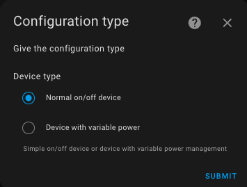 device type
