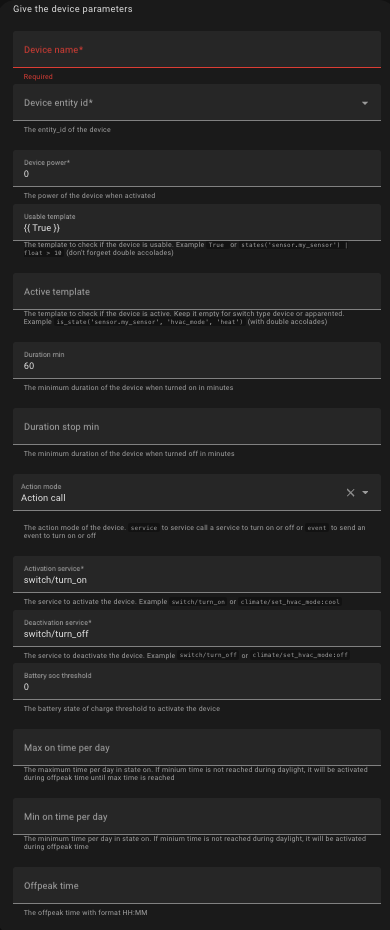 simple device configuration