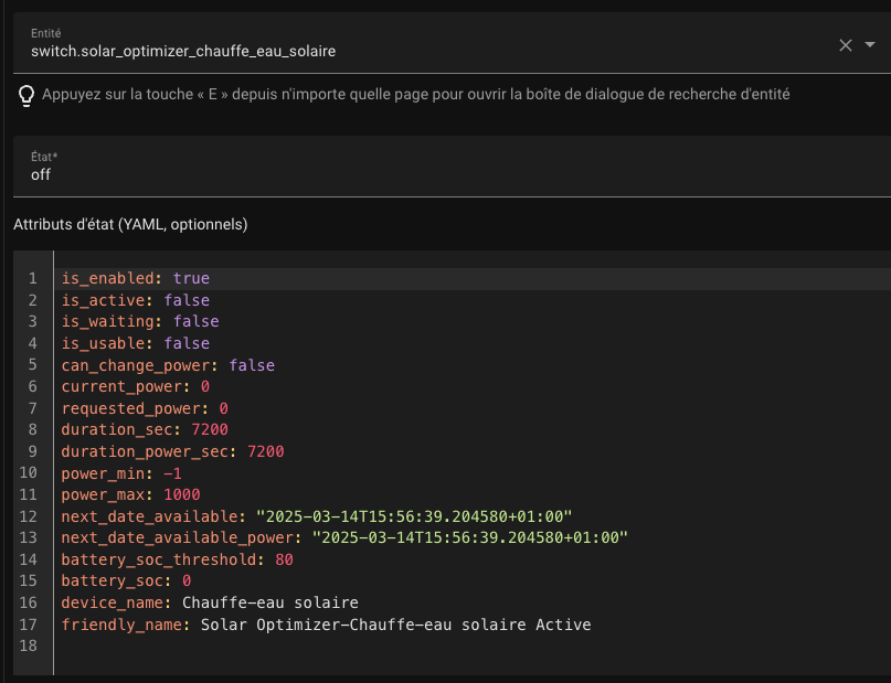 Configuration Entities