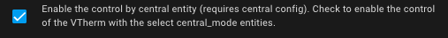 Zentralmodus