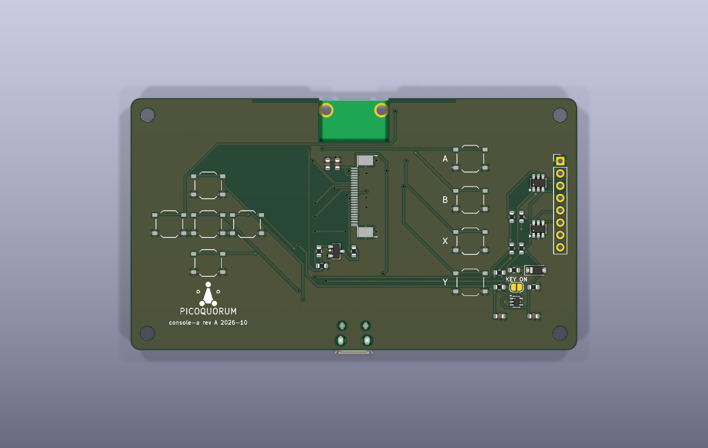 Console a, from the project README