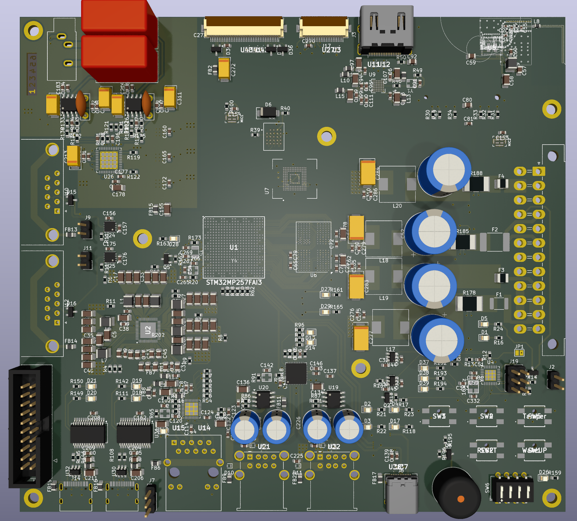 Mes main board, from the project README