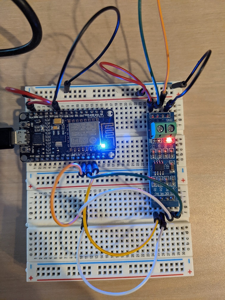 ESP8266 and RS485