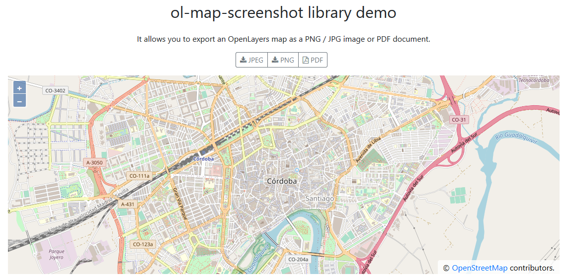 Ol Map Screenshot