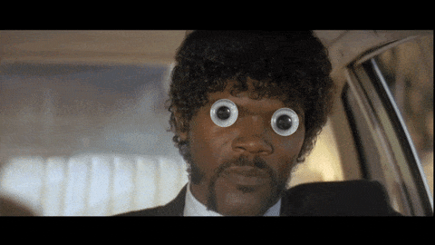 Googley eyes on an otherwise very serious Samuel L Jackson, which should deflate any notion of this being an important port scanner