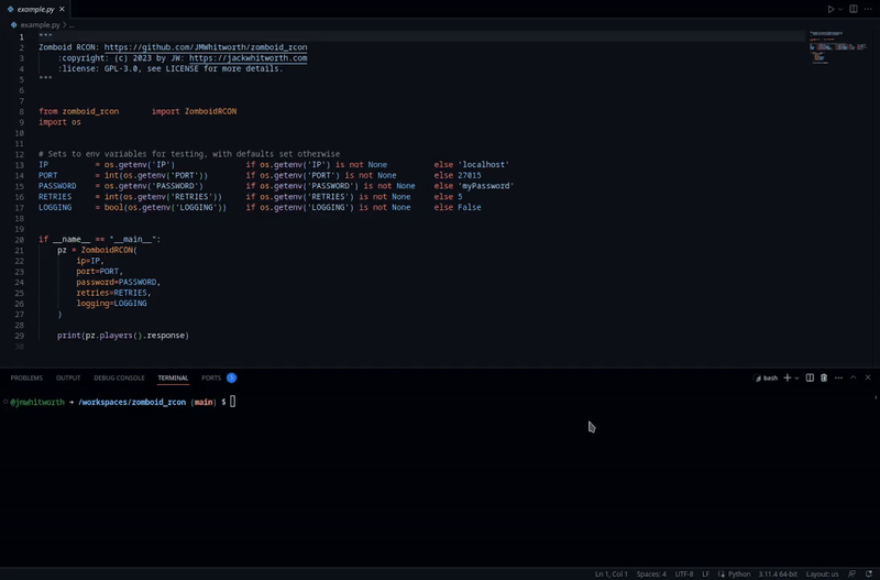 Sonu Rcon GitHub - jmwhitworth/zomboid_rcon: Python library for interacting with ...