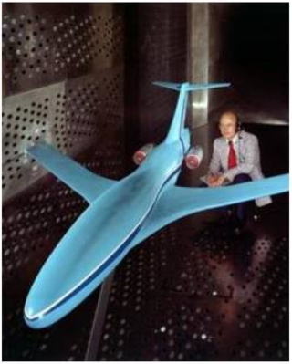 Picture of NASA wind tunnel
