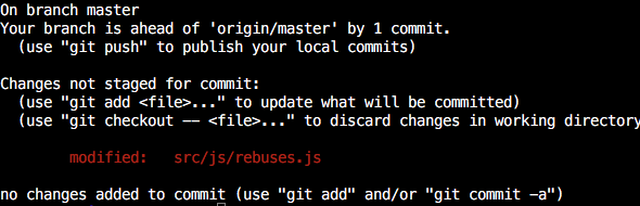 Git status