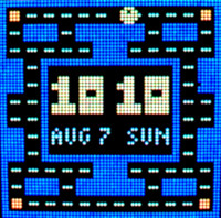 Pacman Clockface