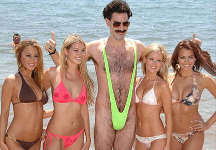 borat with babes