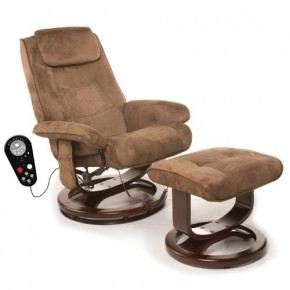 Heated massage chair