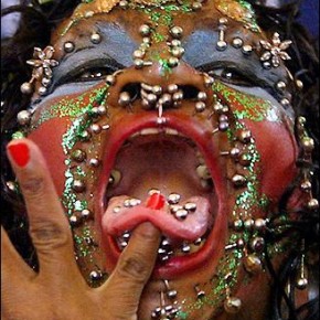 crazy piercings