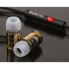 Munitio 9mm Earphones w/ mic control