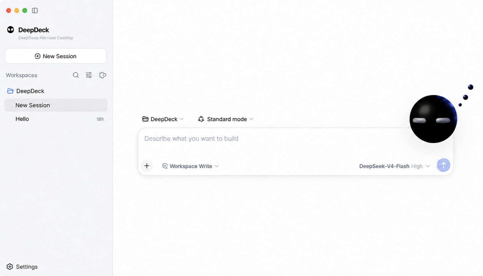 DeepDeck desktop app