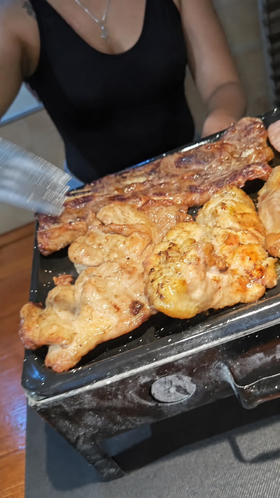 Carnes a la parrilla servidas por Asador El Argentino en Valencia