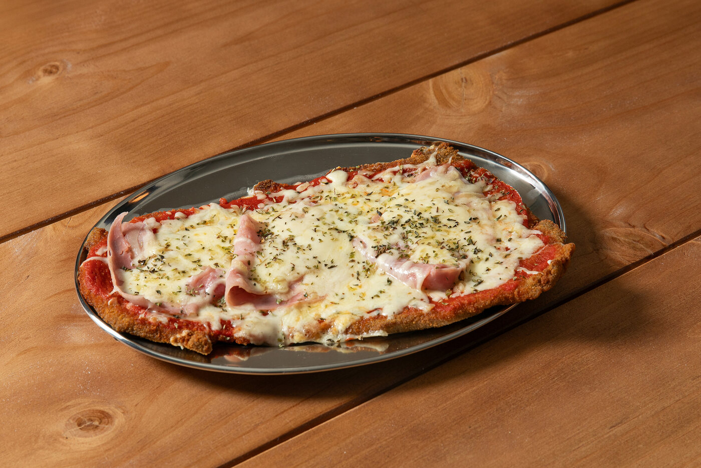 Milanesa napolitana con jamón de La Diez en Valencia