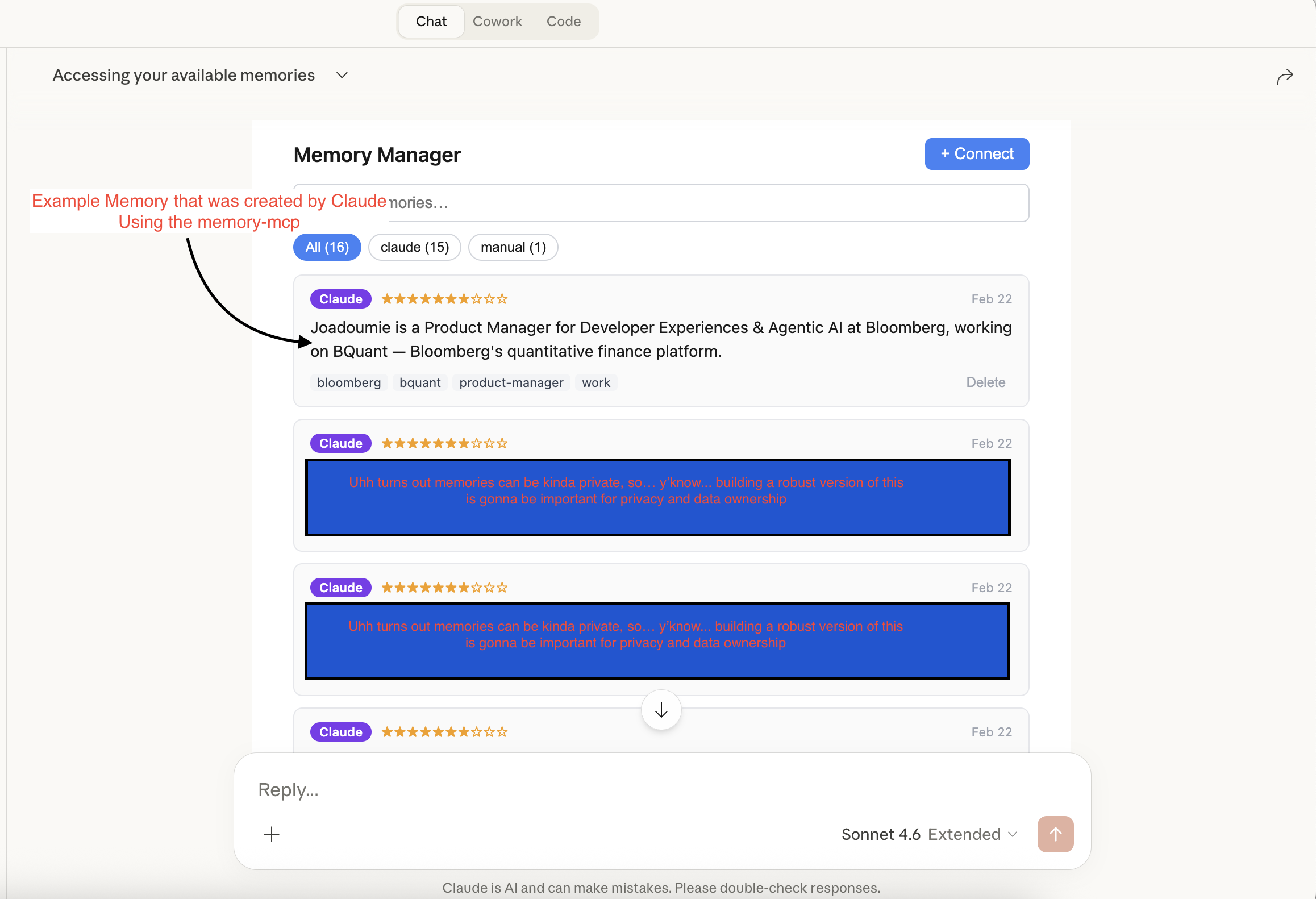 Connect a surface — import from Claude, ChatGPT, Gemini, or Cursor