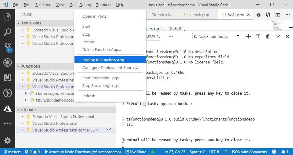 Azure Function Deploy