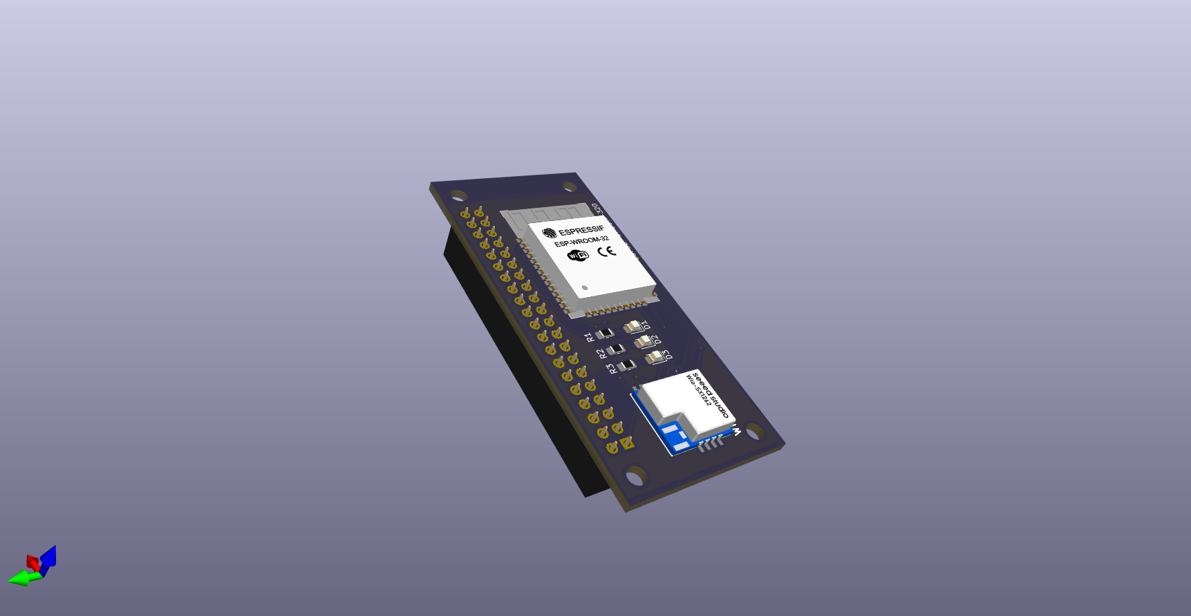 LoRa-Esp32 RaspbeeryPi0W Hat, from the project README
