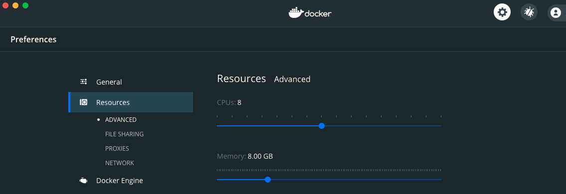 Docker Memory