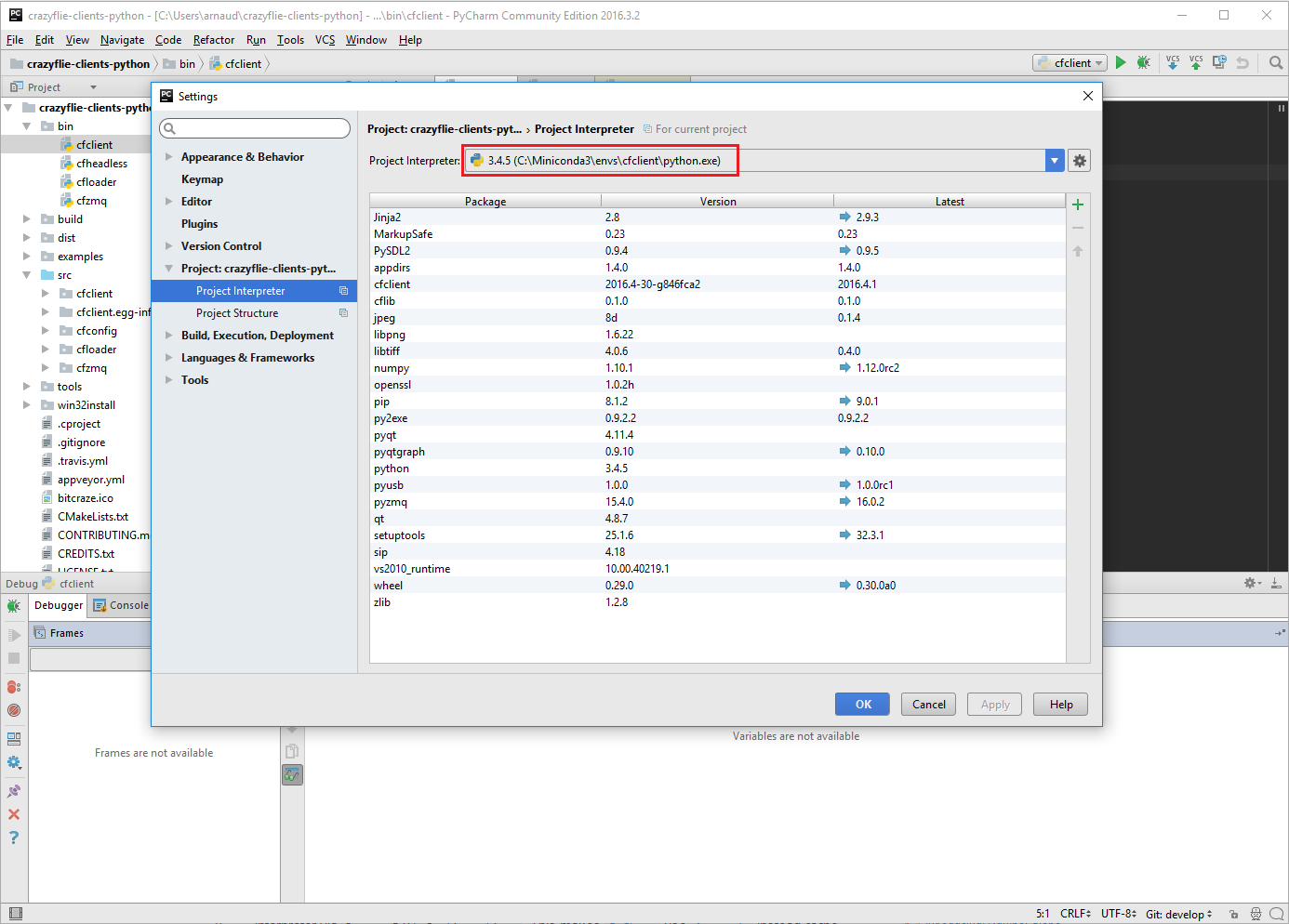 cfclient_pycharm_windows_miniconda.png