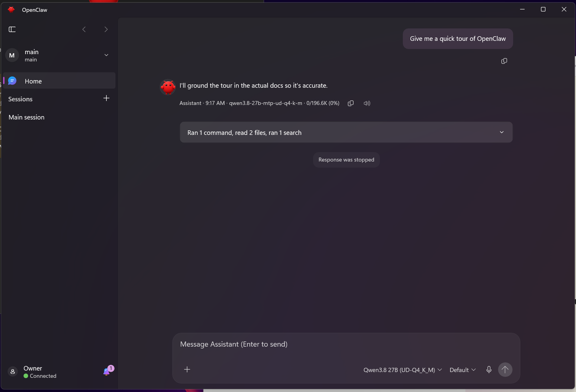 published install upgrade