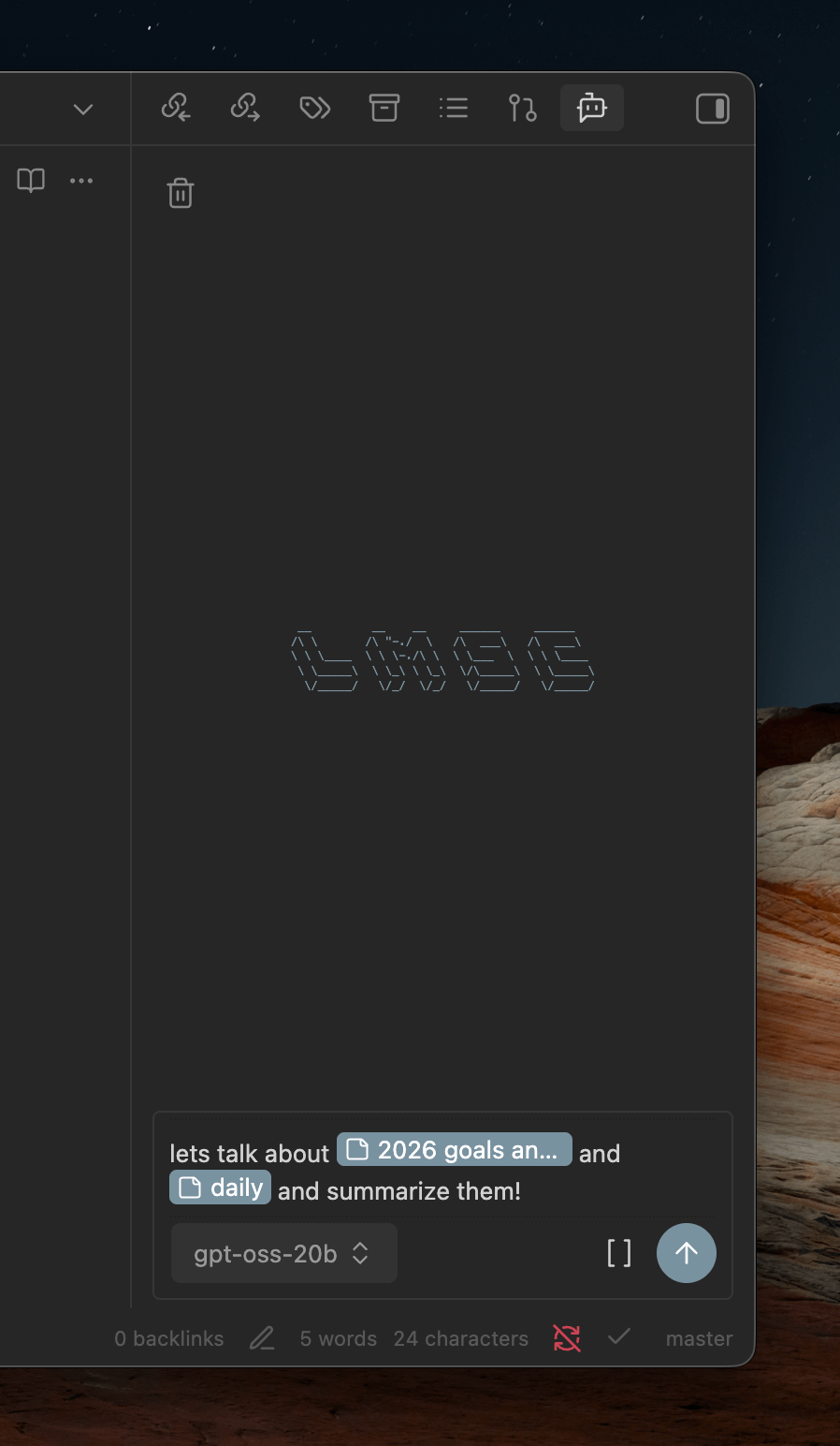 Chat with your notes