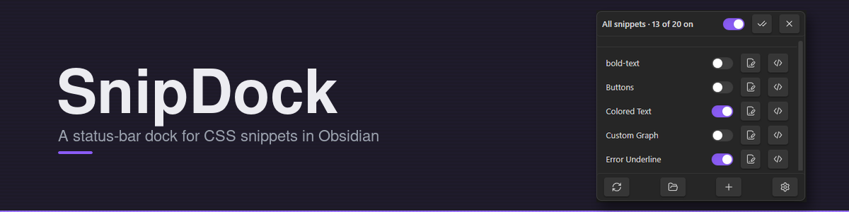 SnipDock