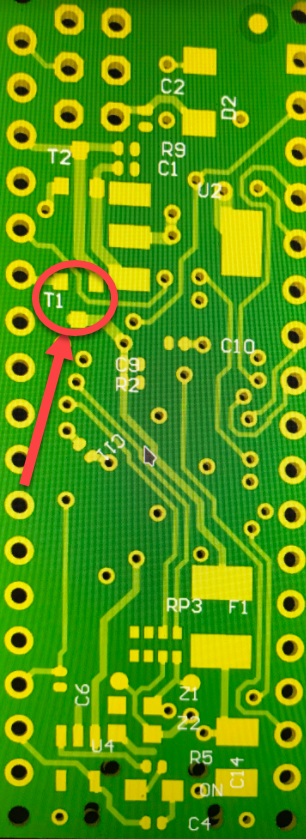 Arduino T1 to be removed