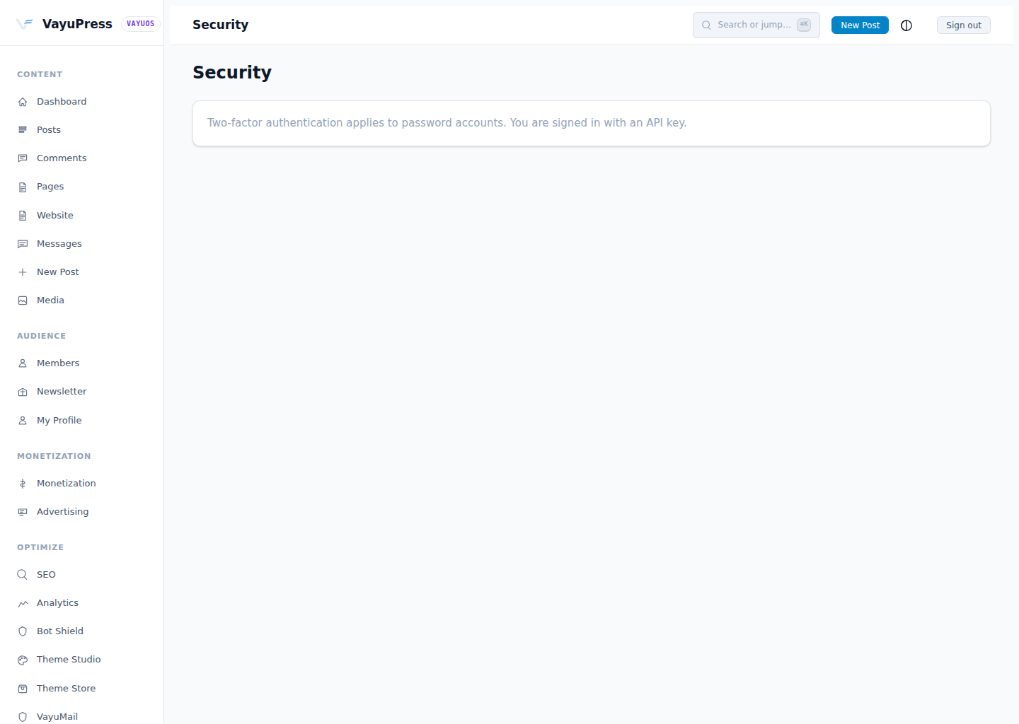 Security