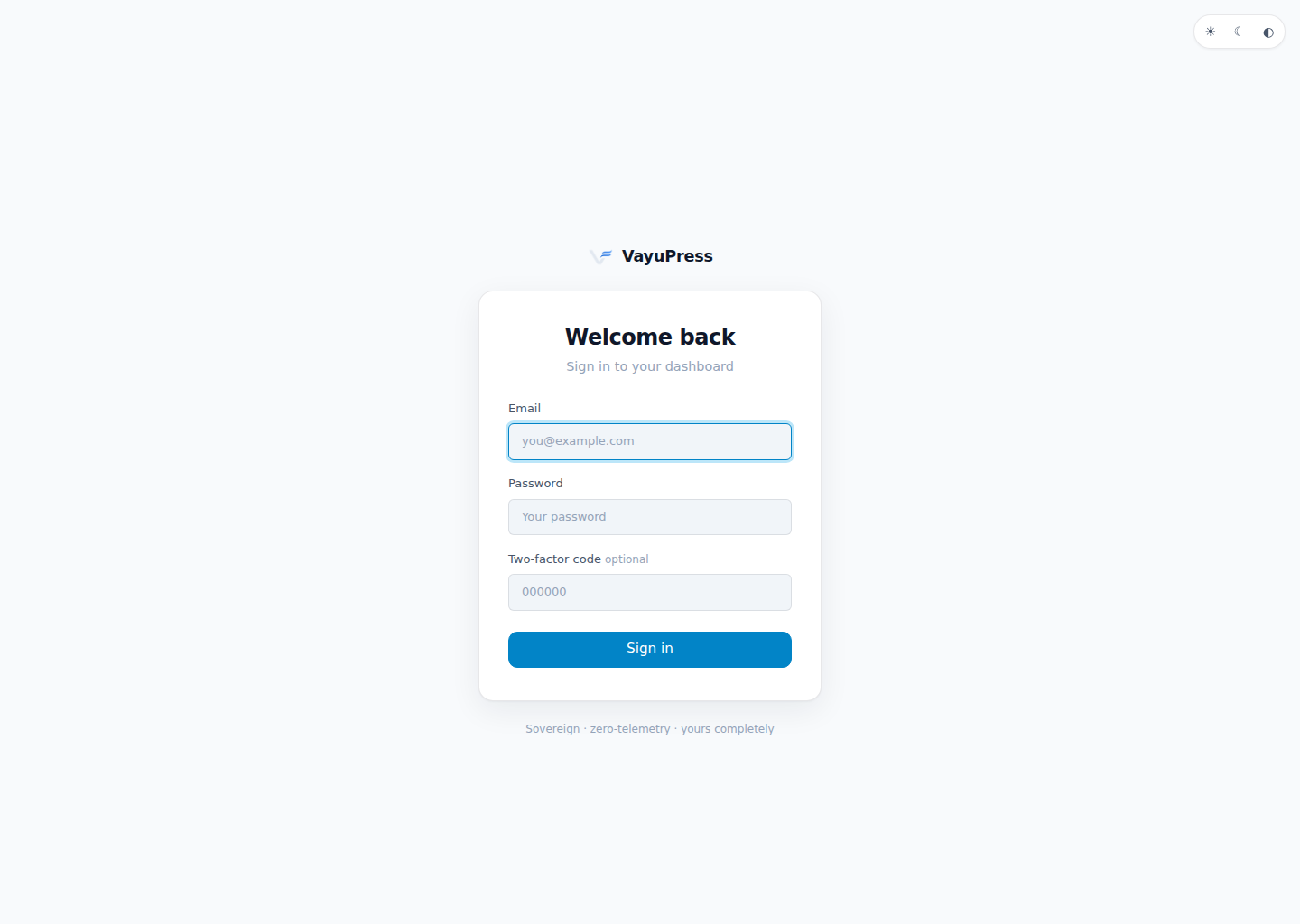 Sign-in