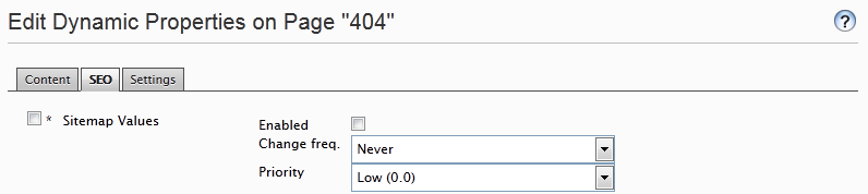 Set value for the dynamic property