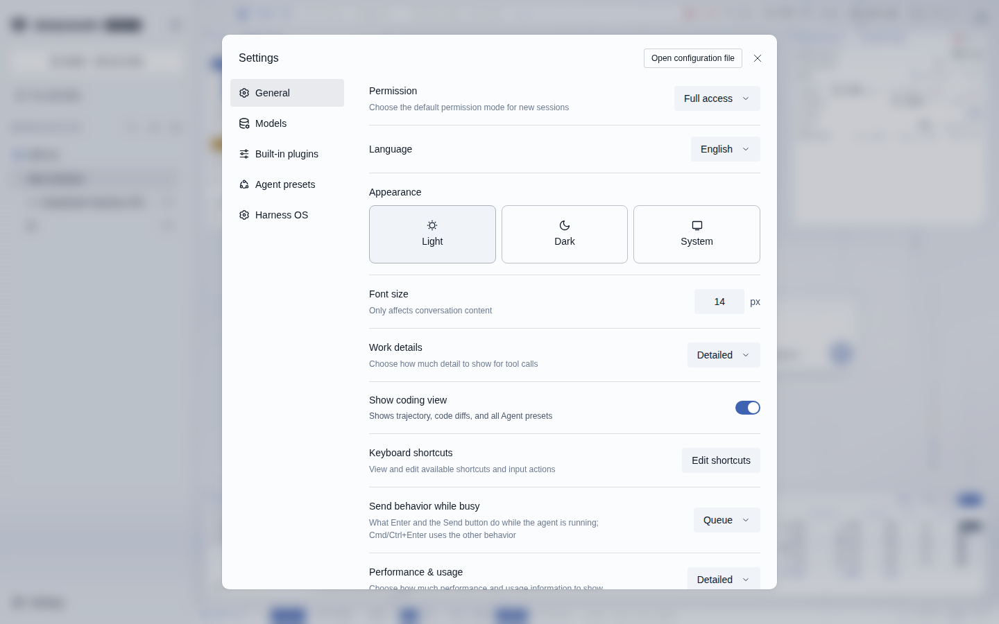 Native Settings Light