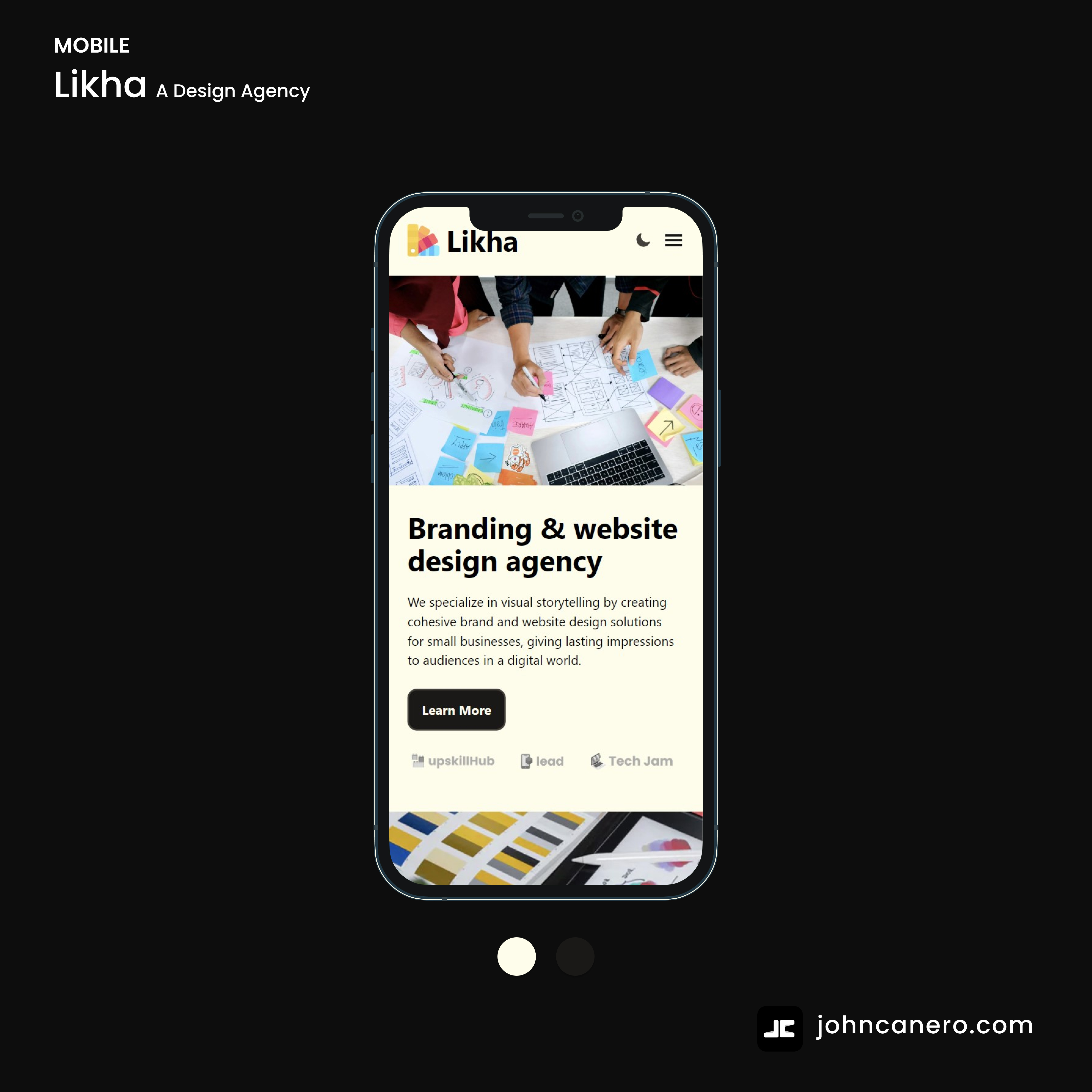 Lead Digital - Mobile Portfolio