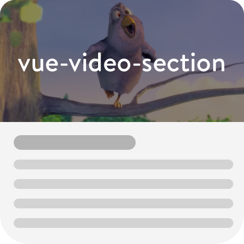 vue-video-section