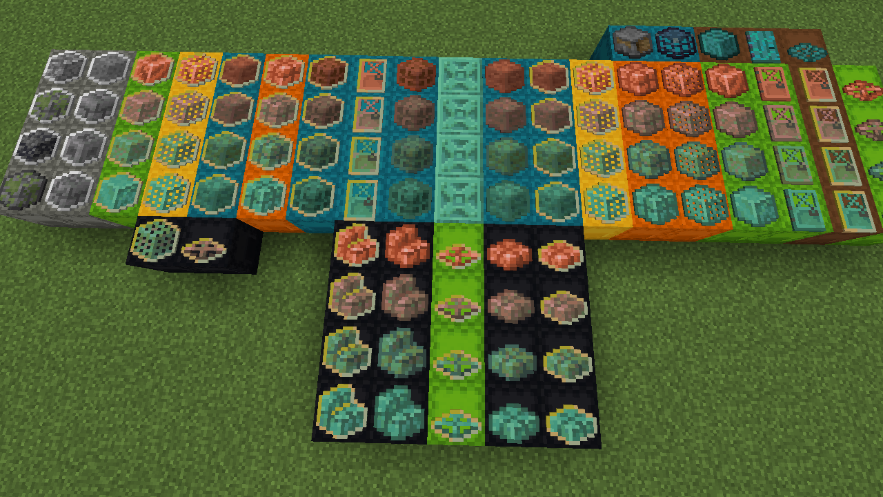 New copper block variants for 1.21