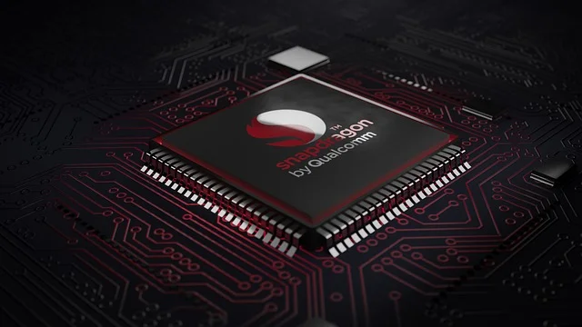 Mobile processor chip on a circuit board