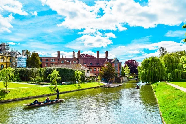 Cambridge UK college architecture representing British chip design jobs