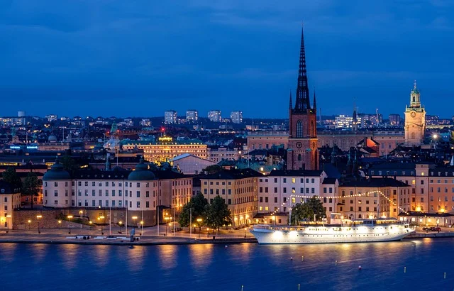 Stockholm cityscape representing Swedish semiconductor design jobs