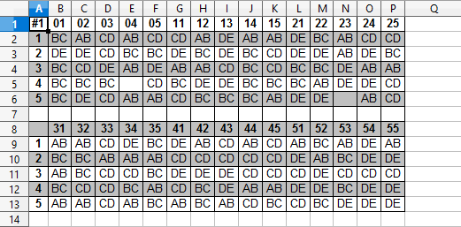 Player sheet