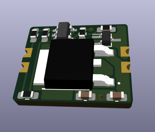 Battery Regulator Module 3d Render