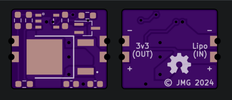 Battery Regulator Module FET Gerbers Rendered