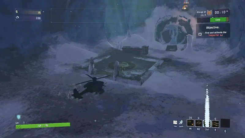 Evasive Roll climbing maneuver on Siphoned Forest