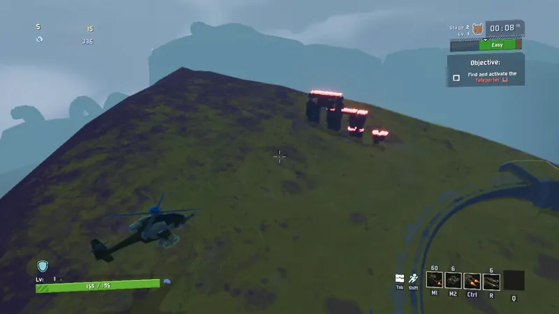 XM301 sustained fire and reload on Titanic Plains
